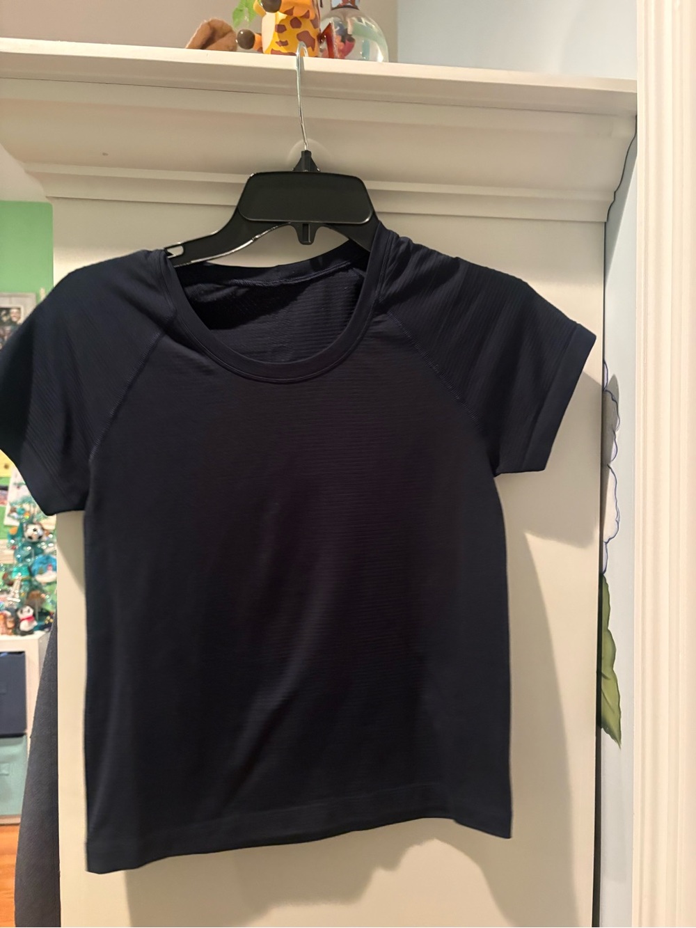 lululemon athletica Navy Short Sleeve Crew Performance Tee